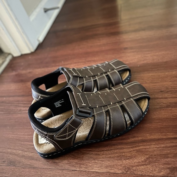Dockers Sandals Men\'s Memory  9 Foam Fusion Footbed